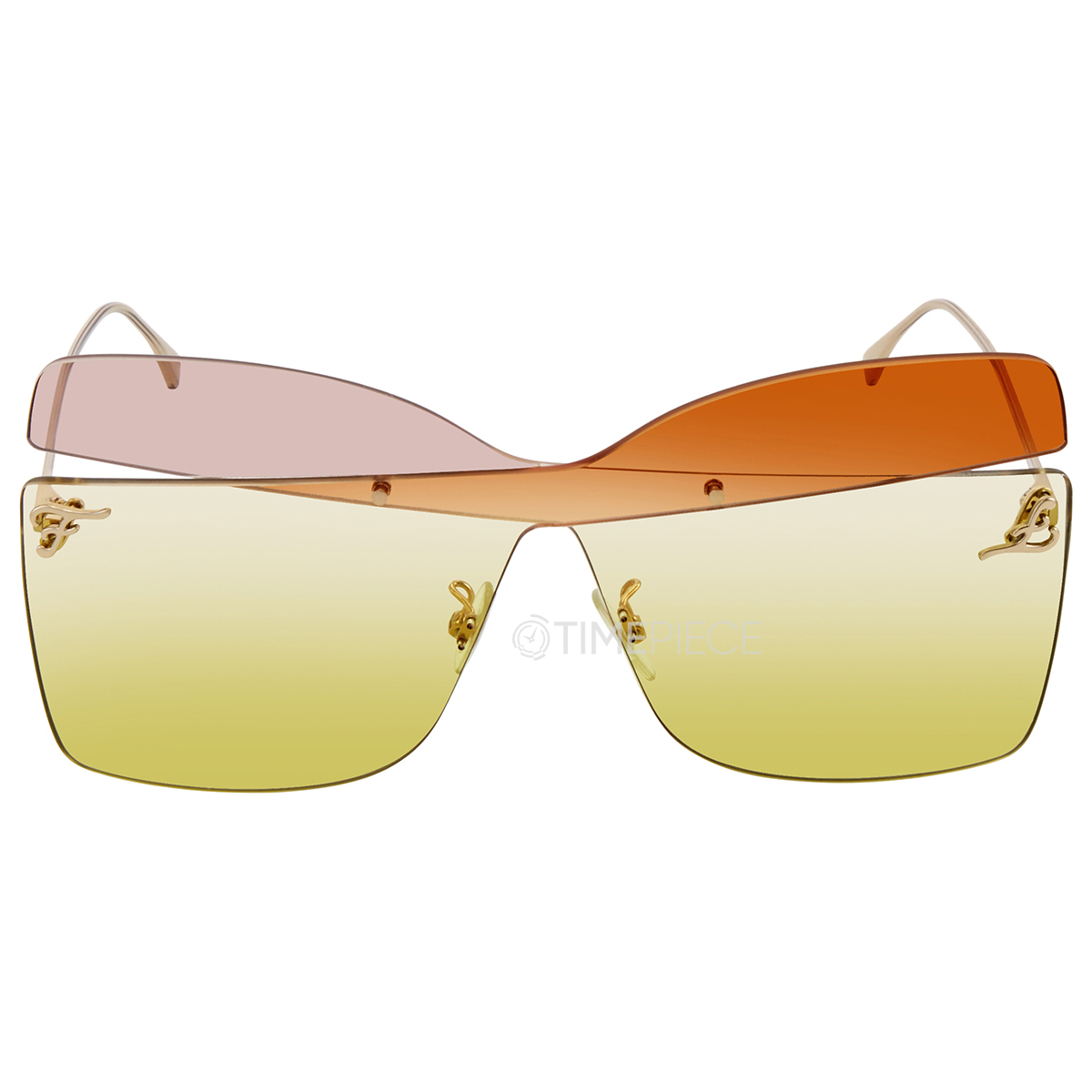 Fendi Pilot Sunglasses FF0222S KJ1 M9 56