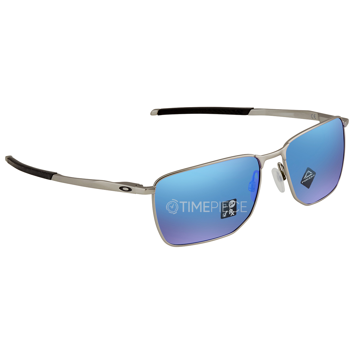 Ejector Prizm Sapphire Polarized Lenses, Satin Black Frame Sunglasses