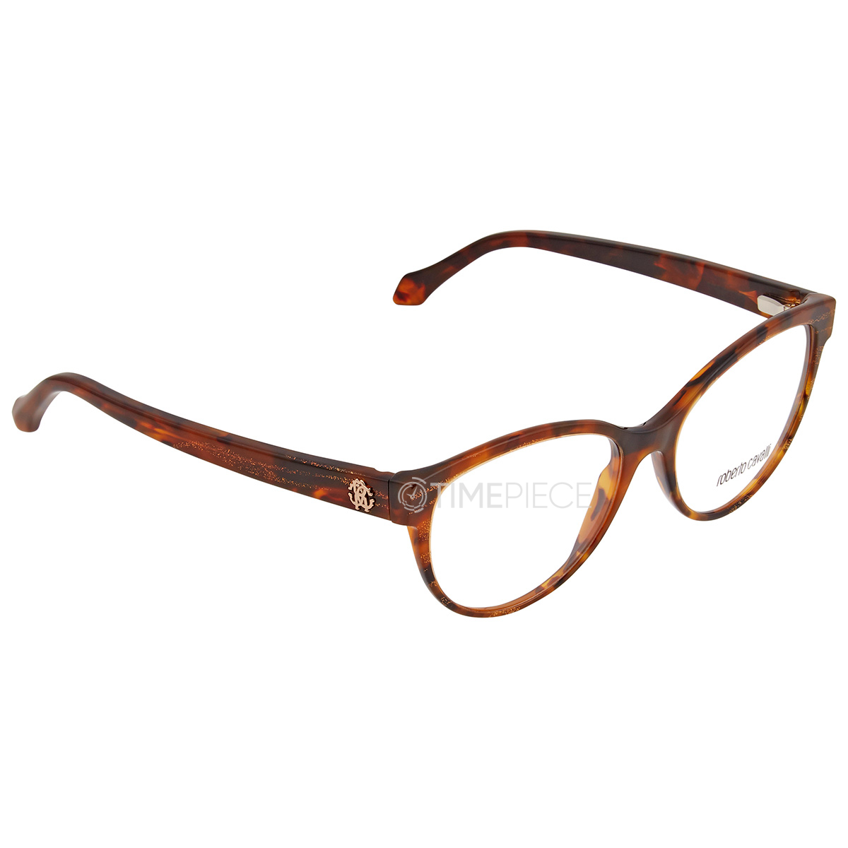 Roberto Cavalli Ladies Tortoise Square Eyeglass Frames Rc503605253