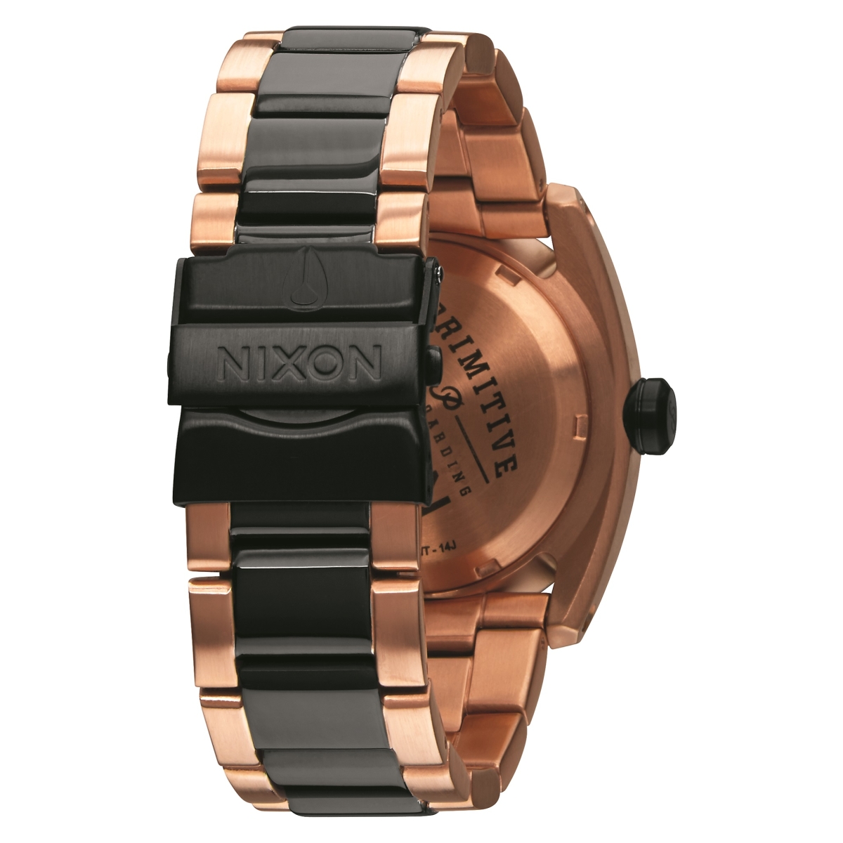 Nixon Kingpin Primitive Quartz Black Dial Mens Watch A507210400