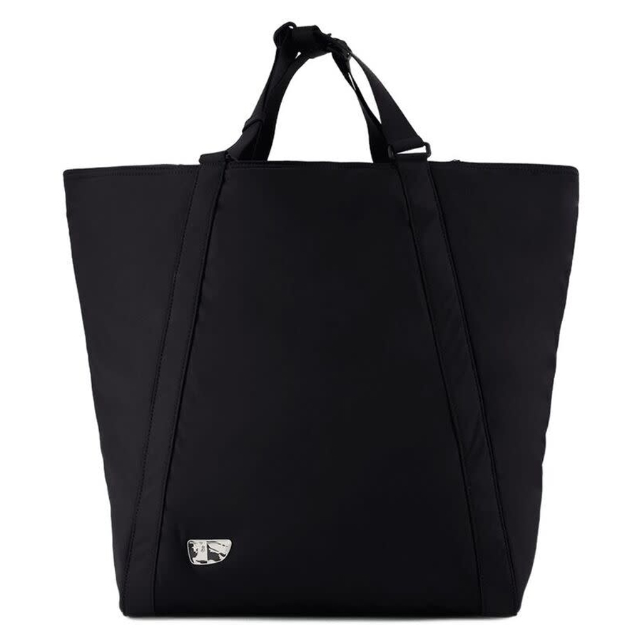 Burberry Black Mens Shield Field Tote Bag