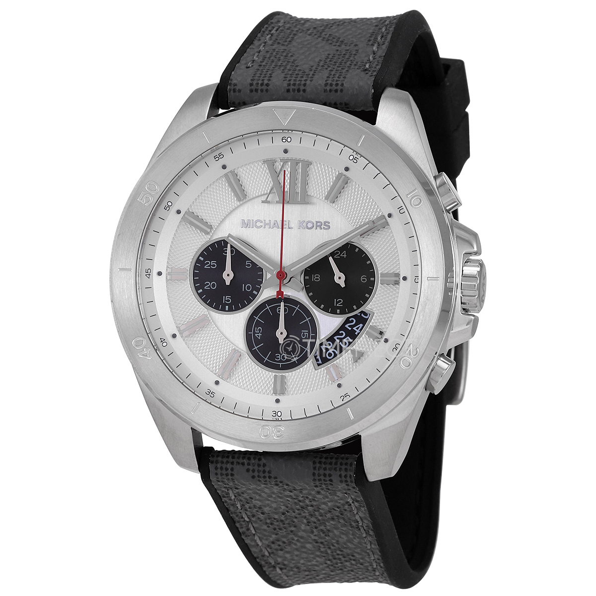 Michael Kors Brecken Chronograph Quartz Silver Dial Mens Watch MK8922