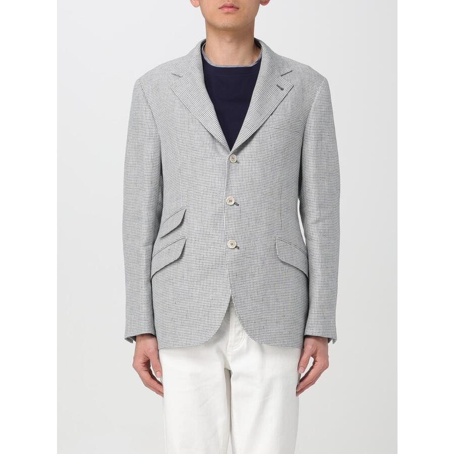 Brunello Cucinelli Light Grey Linen Jacket