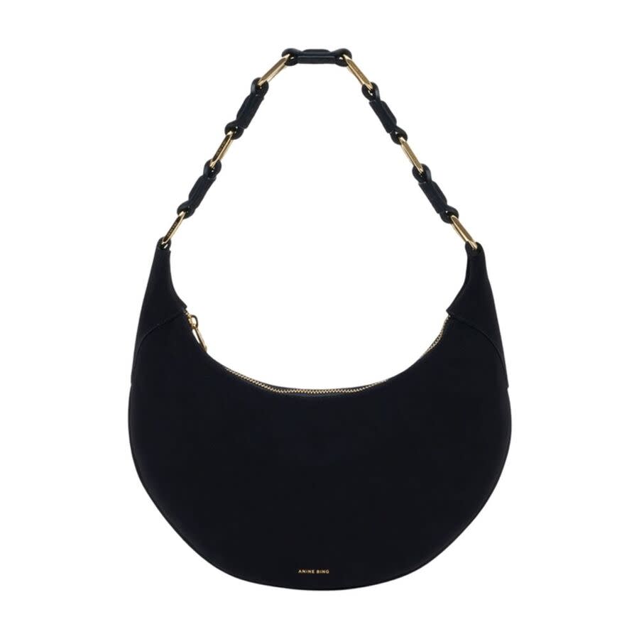 Anine Bing Kate Shoulder Bag  Black