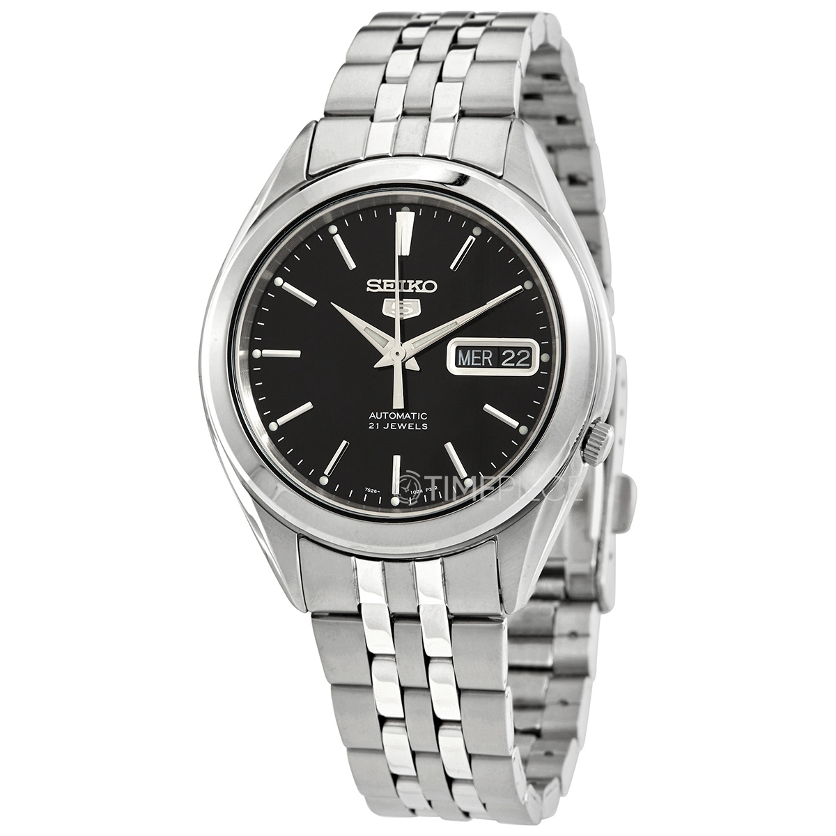 Seiko Seiko 5 Automatic Black Dial Mens Watch SNKL23K1