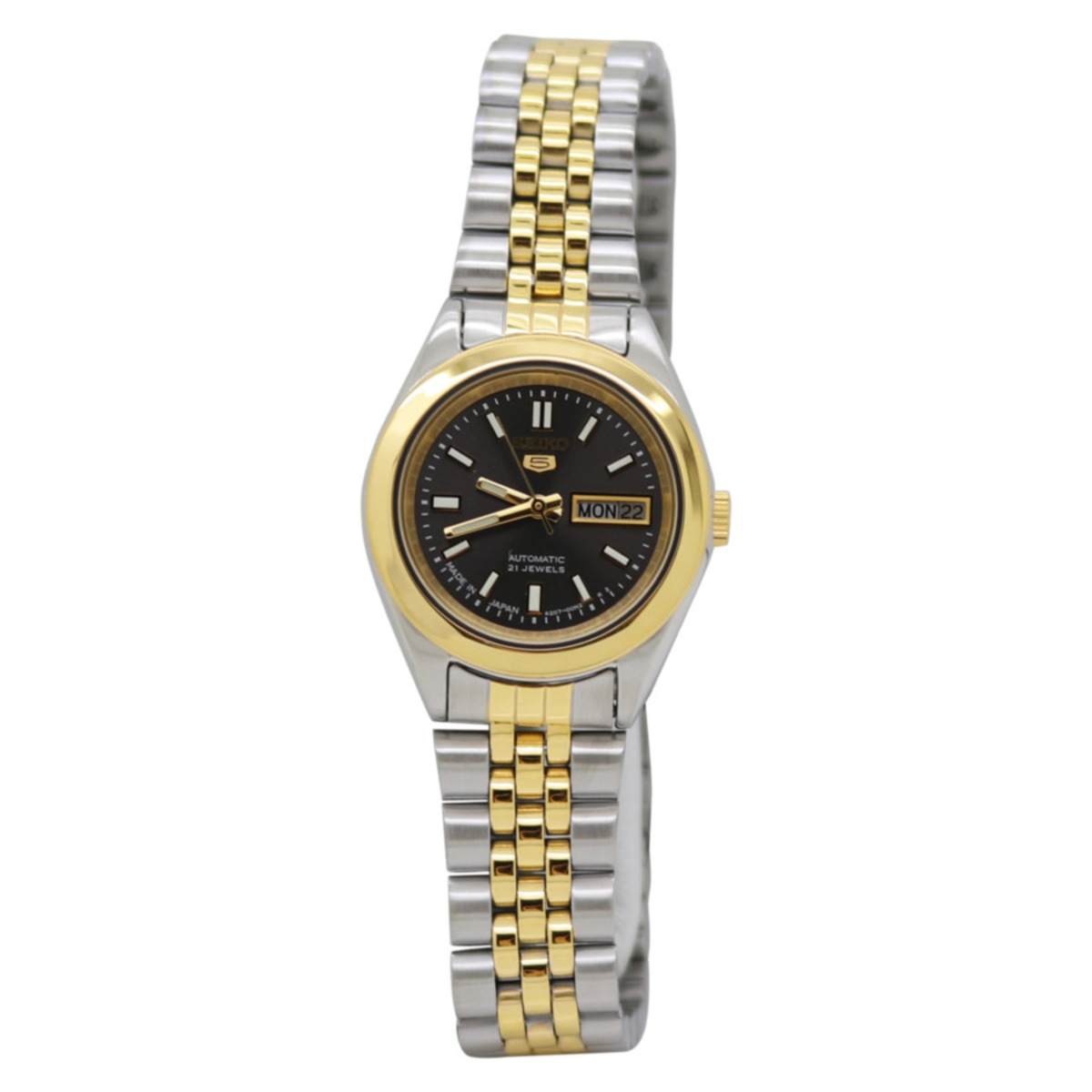 Seiko Seiko 5 Automatic Black Dial Ladies Watch SYMF78J1