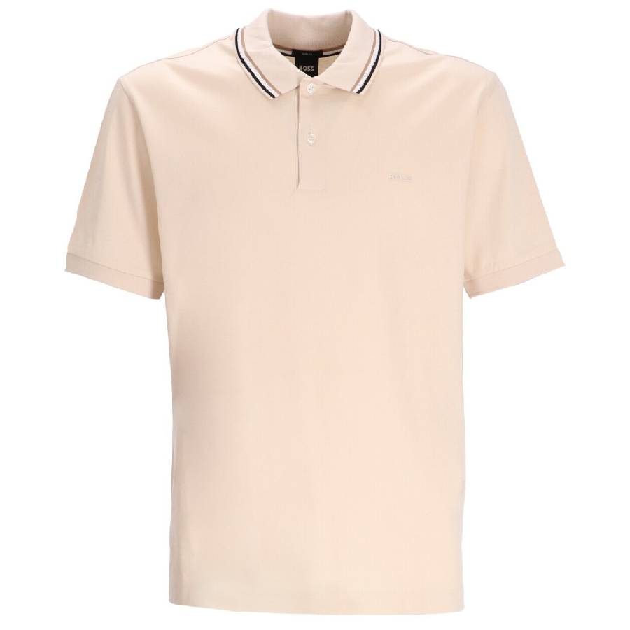 Hugo Boss Embroidered Logo Cotton Polo Shirt