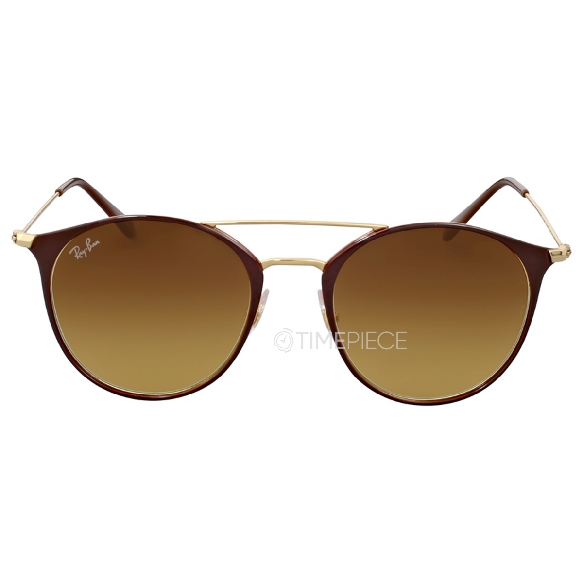 Ray Ban Brown Gradient Cat Eye Sunglasses