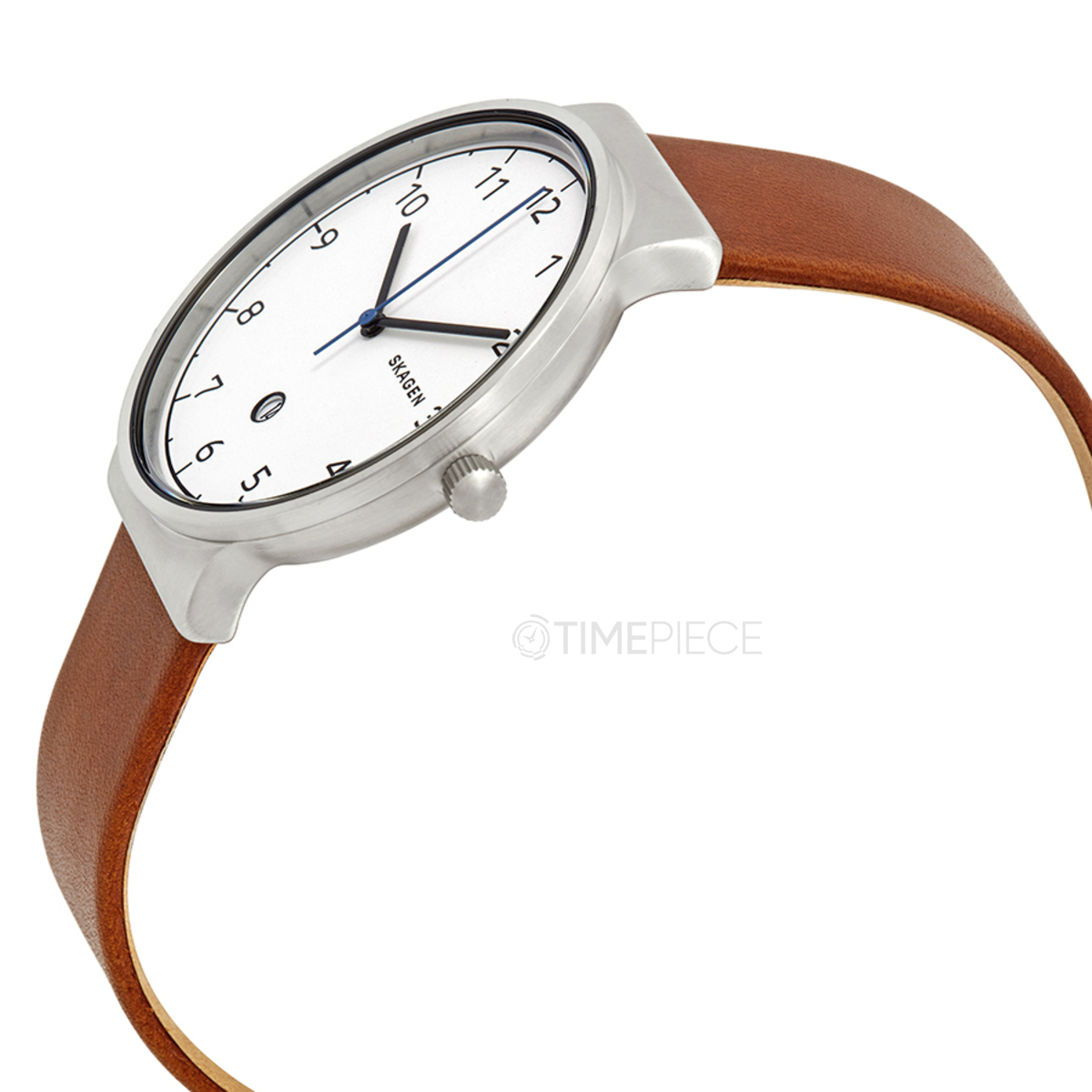 Ancher cognac hotsell leather watch