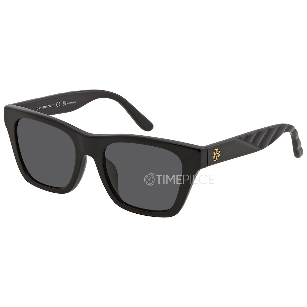 Tory Burch Solid Gray Rectangular Ladies Sunglasses TY7181U 170987 52