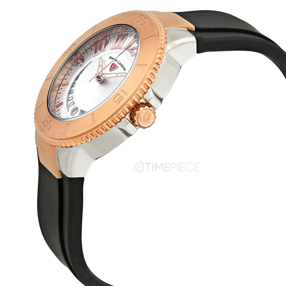 Swiss legend rose gold watch cheap