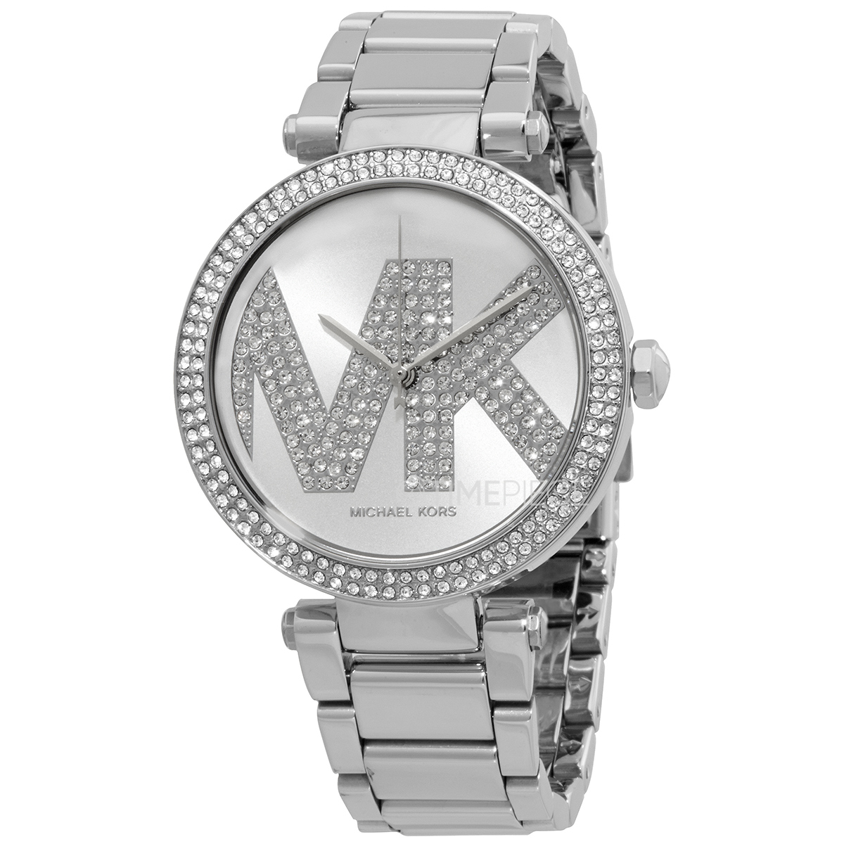 Michael Kors Parker Quartz Crystal Silver Dial Ladies Watch MK6658