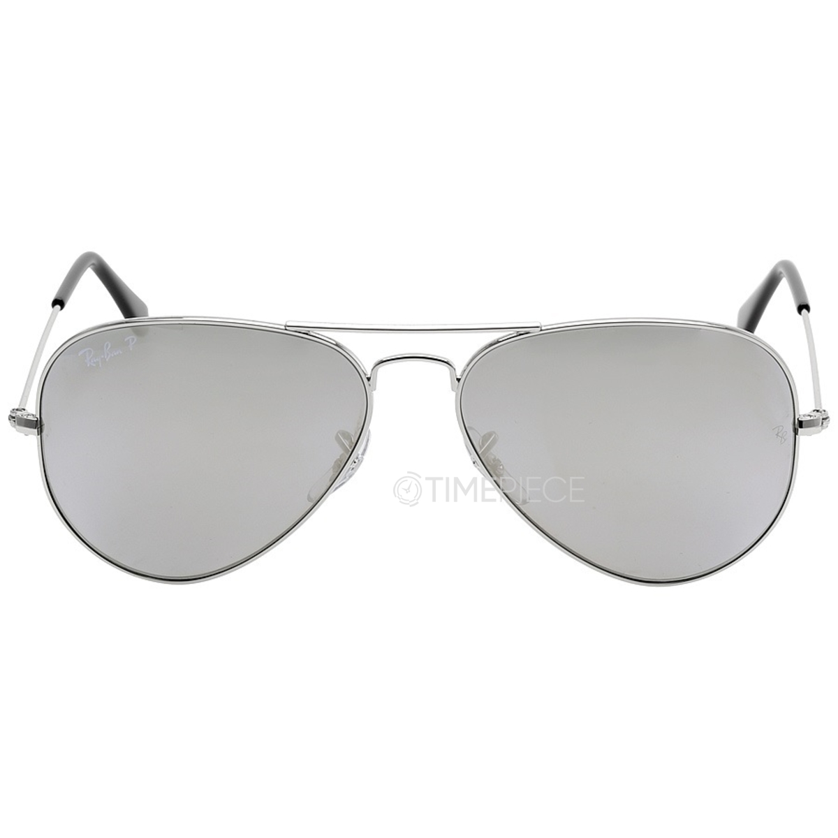 Ray-Ban RB3025 Aviator Mirror 58 Dark Grey & Silver Polarized