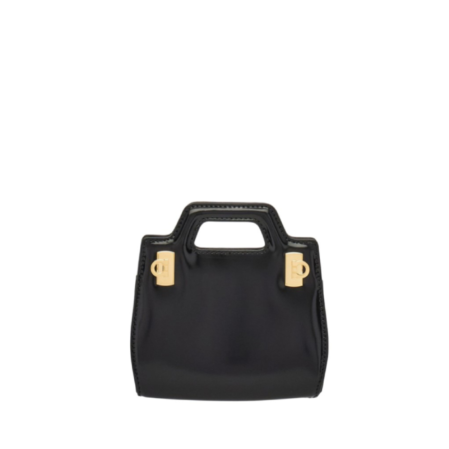 Ferragamo Wanda Micro Leather Shoulder Bag