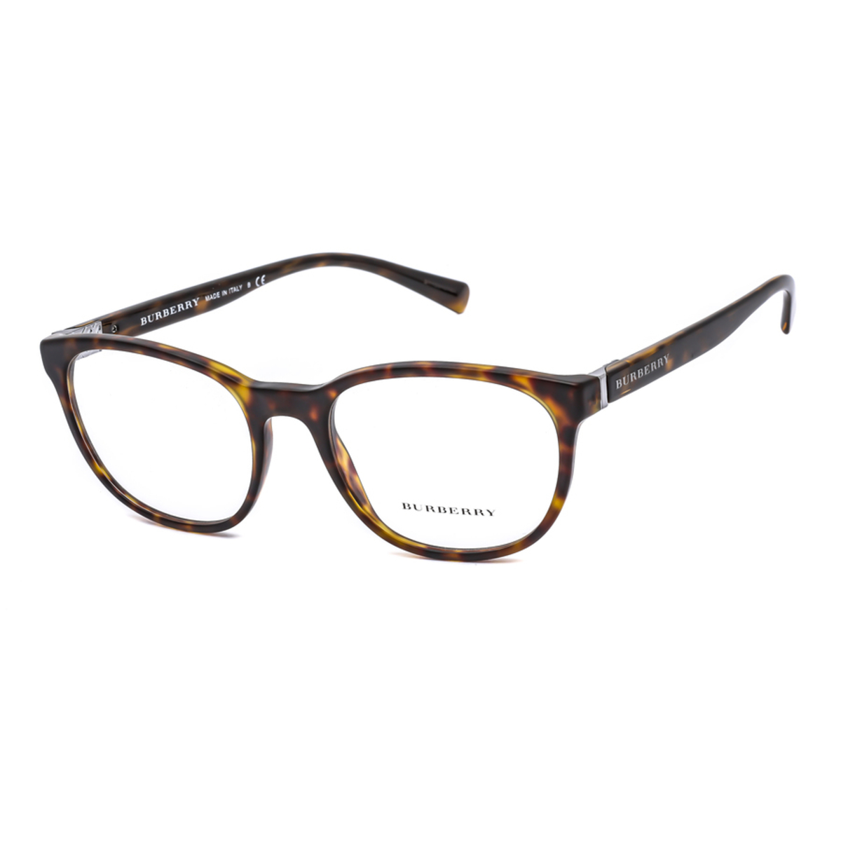 Burberry Ladies Tortoise Round Eyeglass Frames BE2247 3536 54
