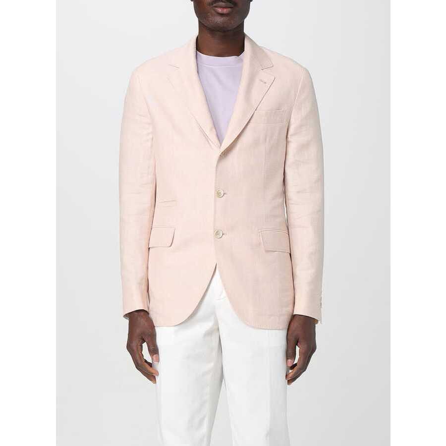 Brunello Cucinelli Cherry Blossom Wool Linen Blazer