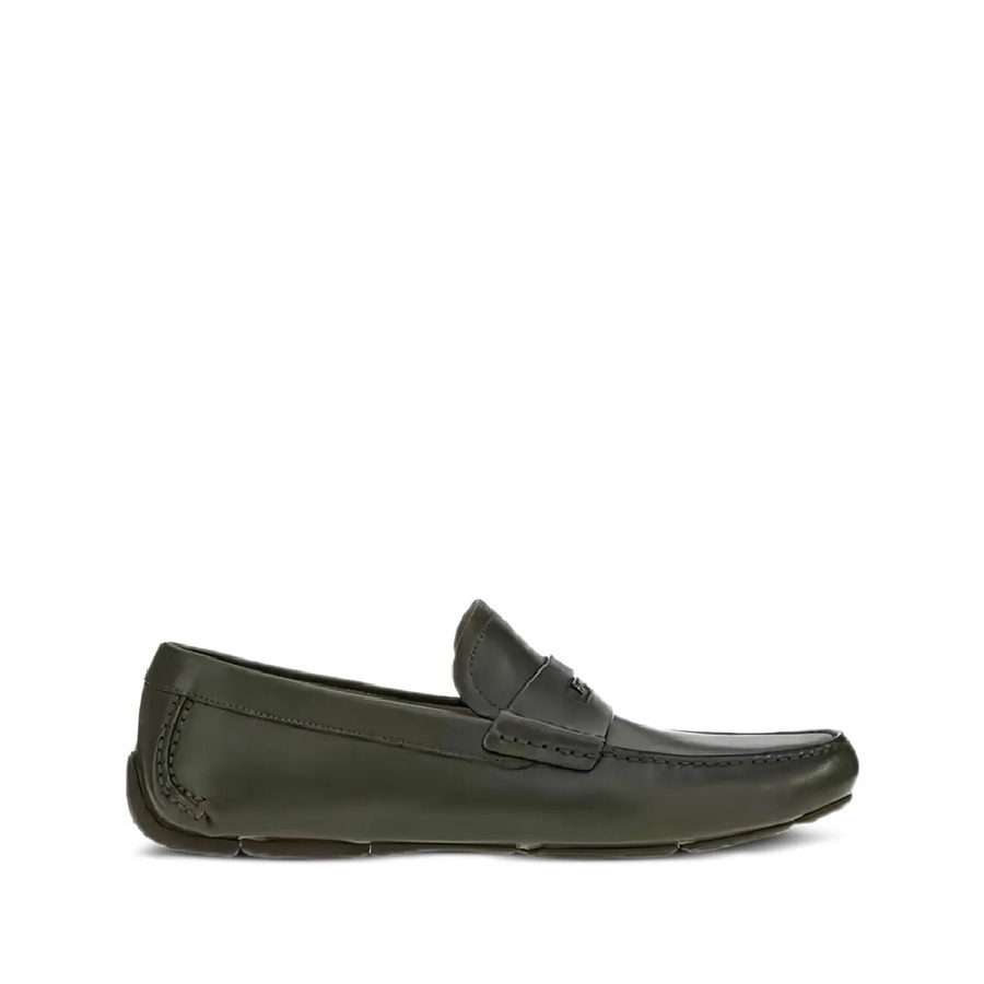 Ferragamo Mens Dark Brown Loafer Loafers