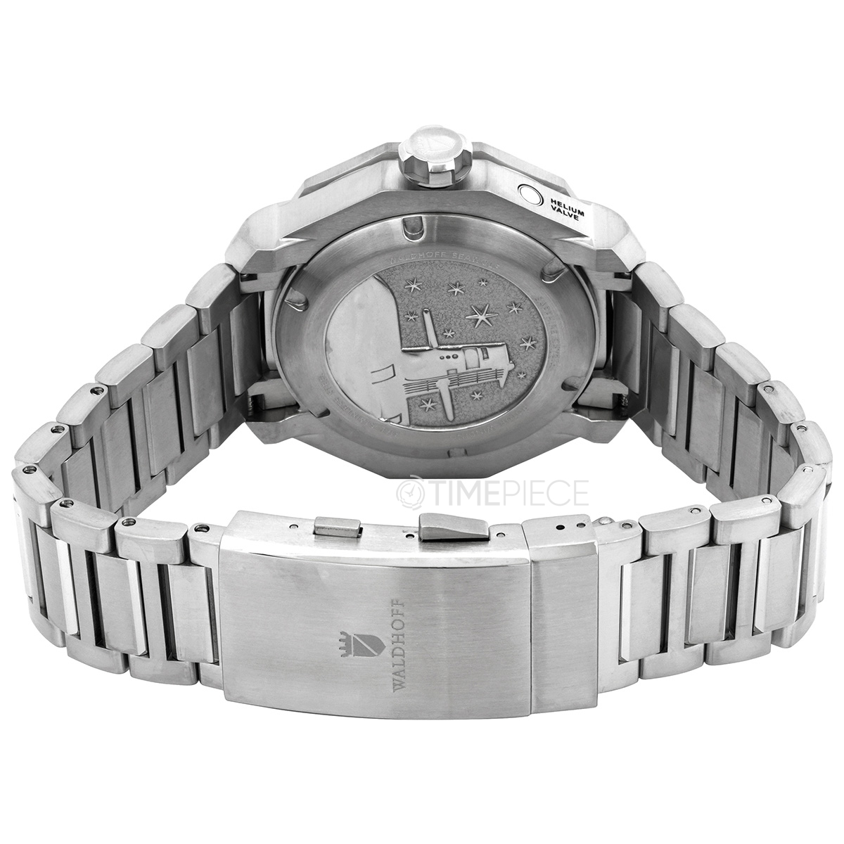 Waldhoff Seawolf Automatic Silver Dial Mens Watch Seawolf MW-13A