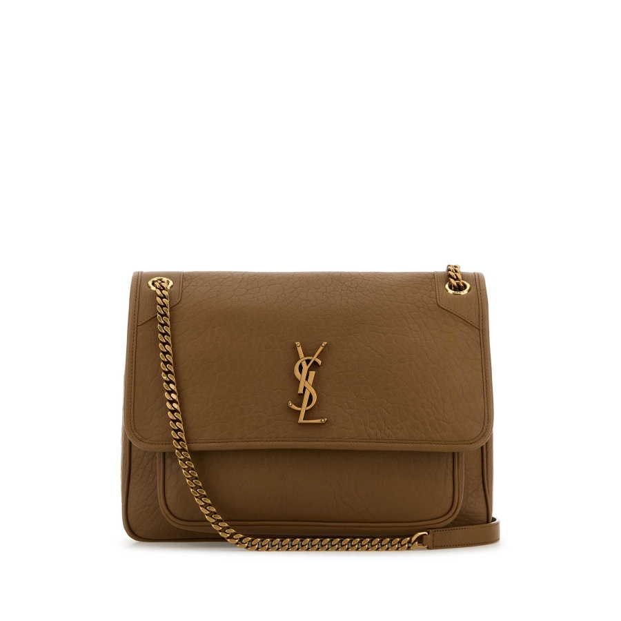 Camel Leather Large Niki Bag