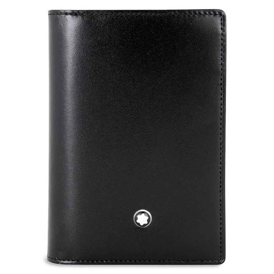 Montblanc Meisterstuck Leather Card Holder - Black