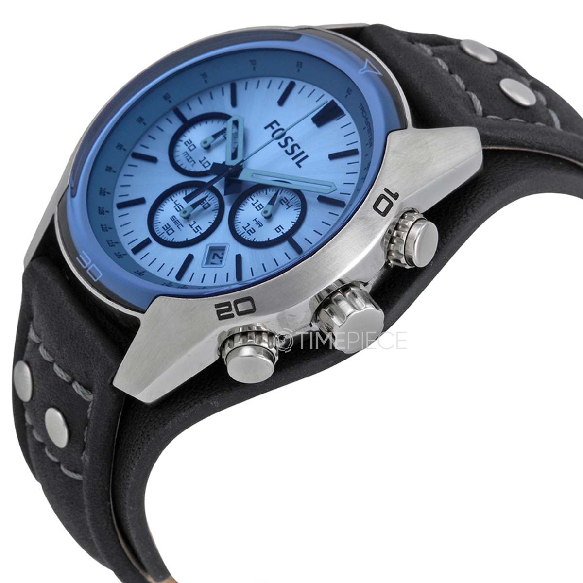 CH2564 Cuff Watch Chronograph Mens Sport Quartz Fossil