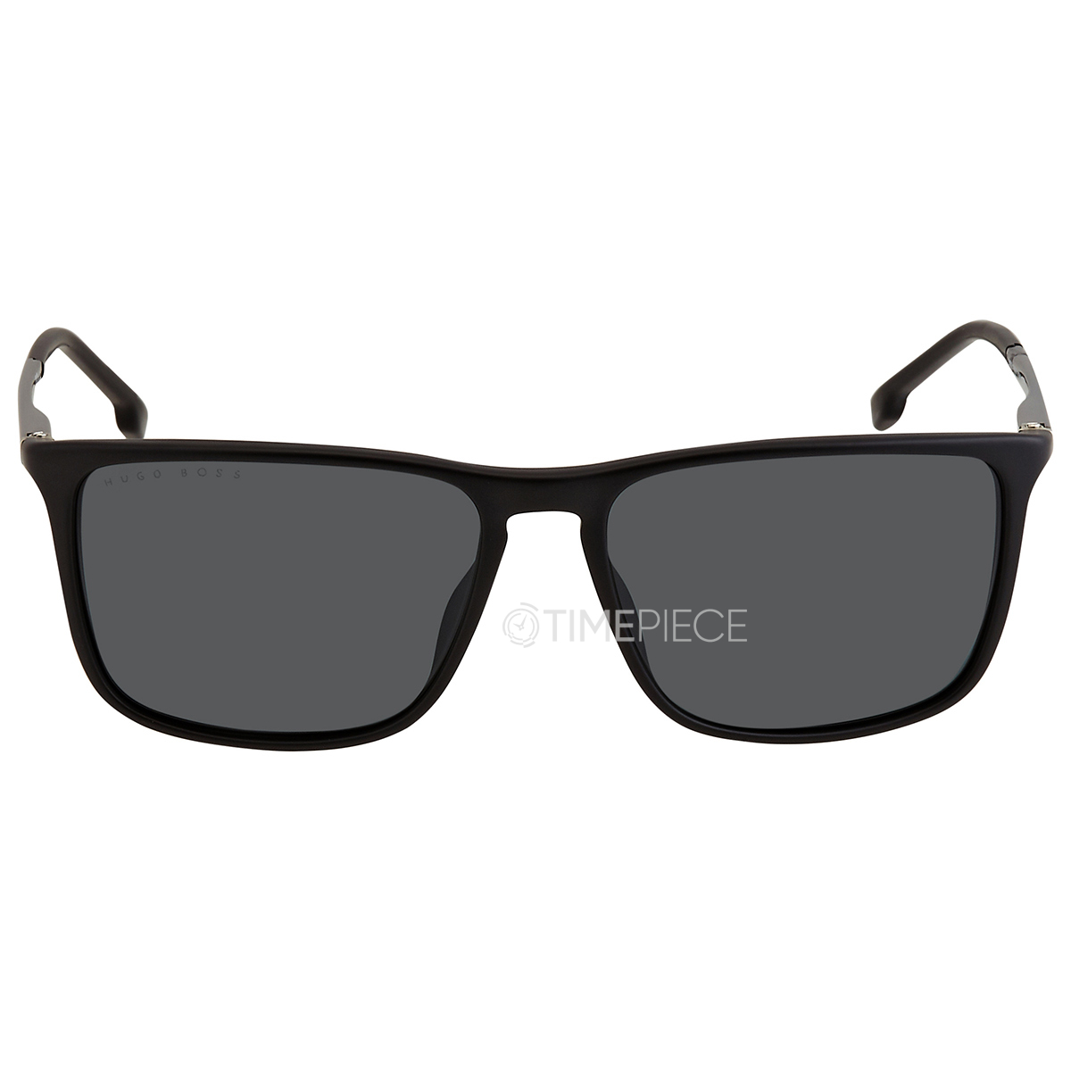 Hugo Boss Grey Rectangular Mens Sunglasses BOSS 1182/S 0003/M9 57