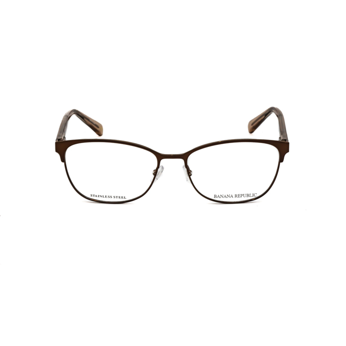 Banana Republic Mens Brown Rectangular Eyeglass Frames BR2050YZ40054