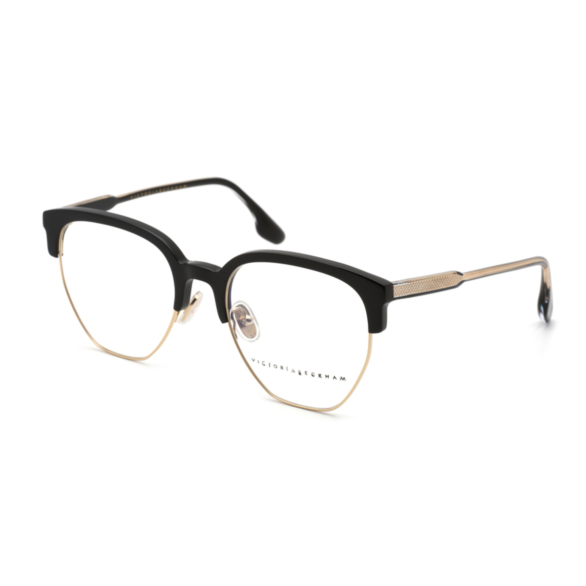 Victoria Beckham Ladies Black Rectangular Eyeglass Frames VB210700154
