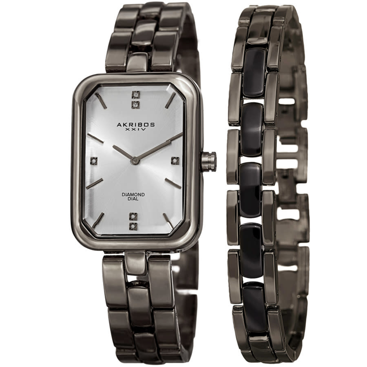 Akribos xxiv deals diamond black