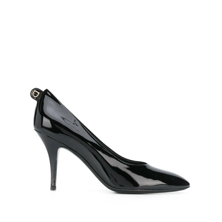 Ferragamo Womens Black Pumps Heels