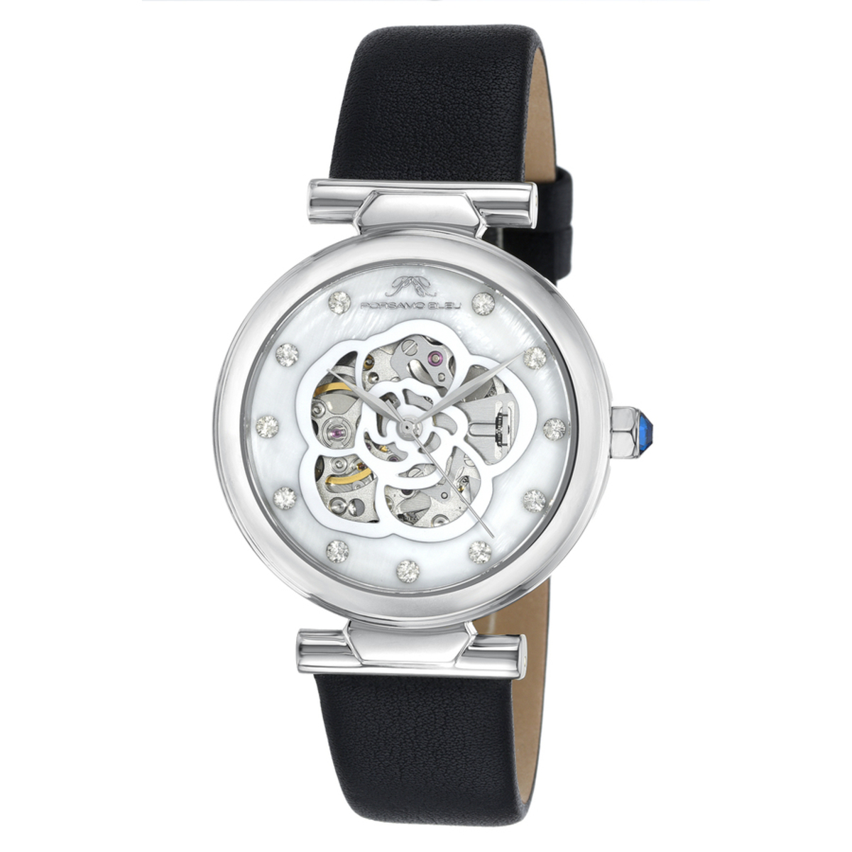 Porsamo Bleu Laura Automatic White Dial Ladies Watch 1211ALAL