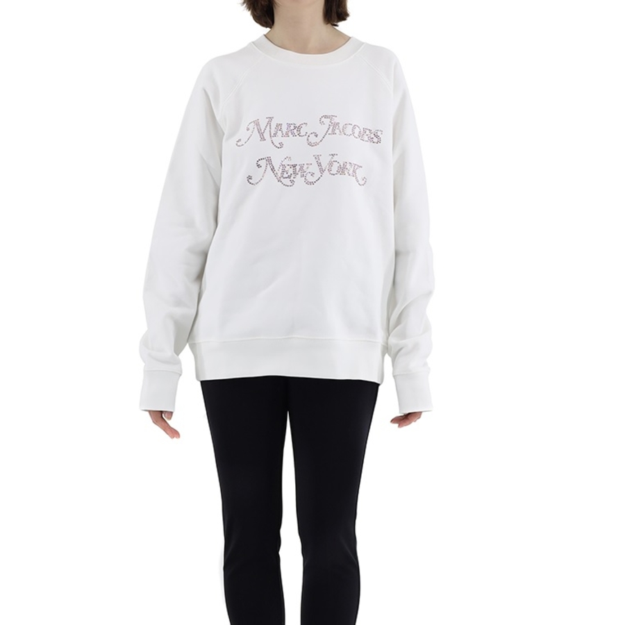 Marc Jacobs Ladies Marc Jacobs New York Logo Sweatshirt
