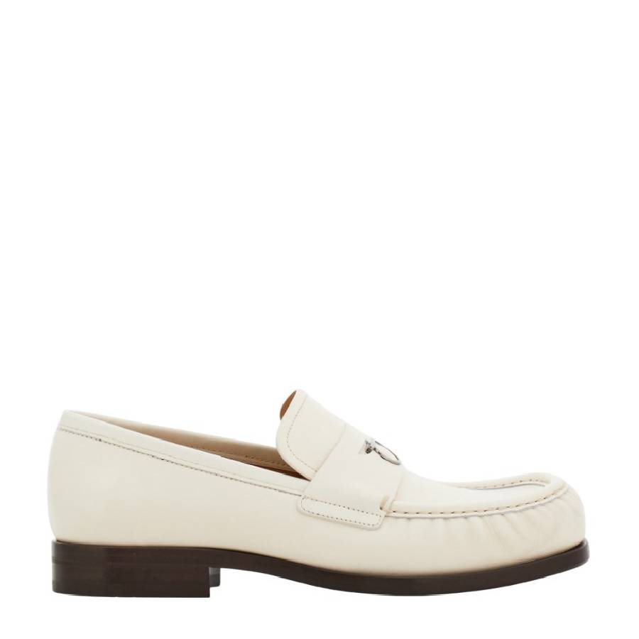 Ferragamo Slip-On Leather Loafers