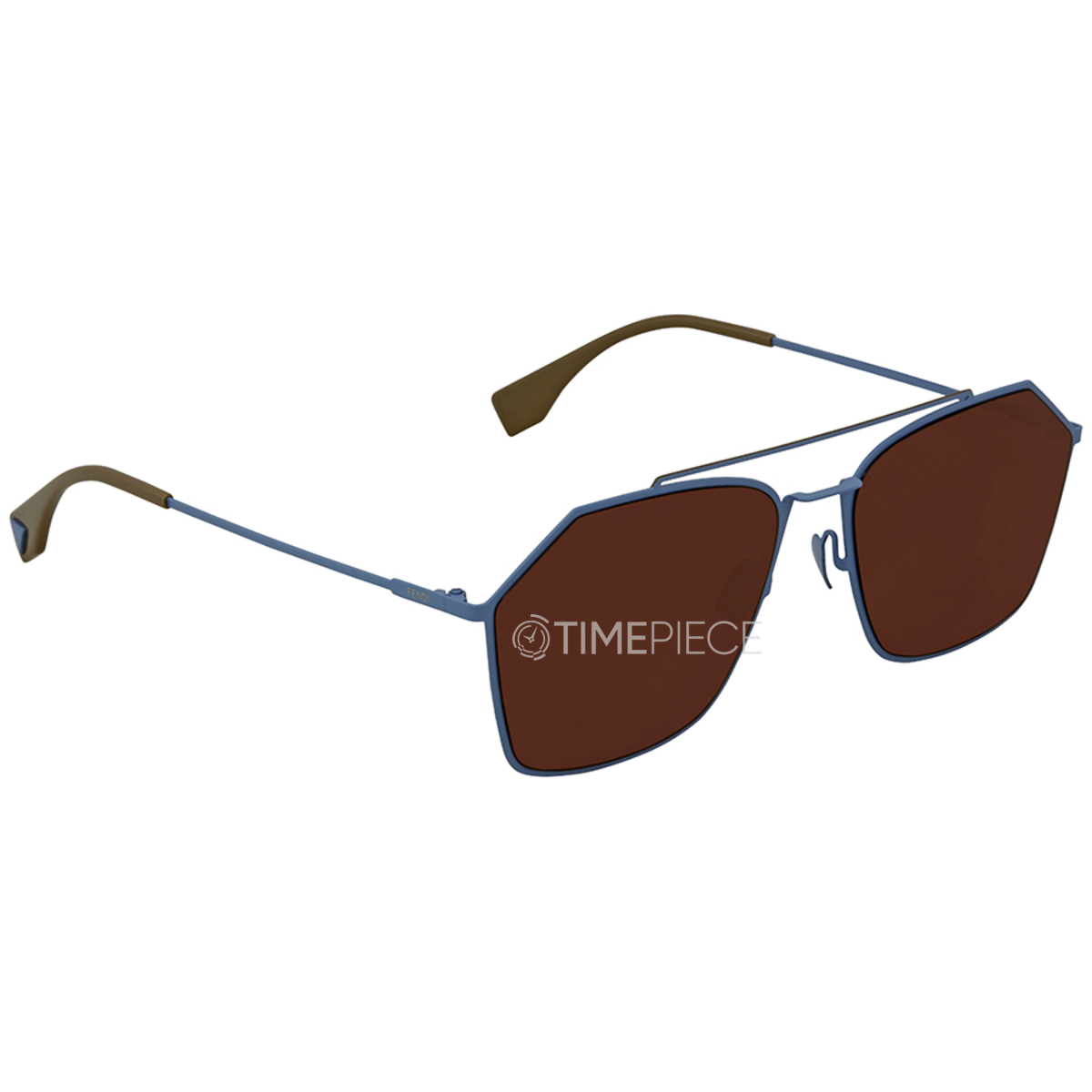 Fendi Men's Graphy Rectangle Sunglasses