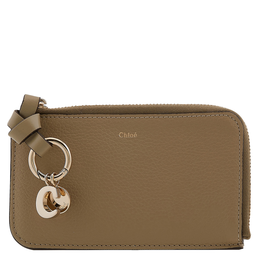 Chloe Alphabet Leather Card Case