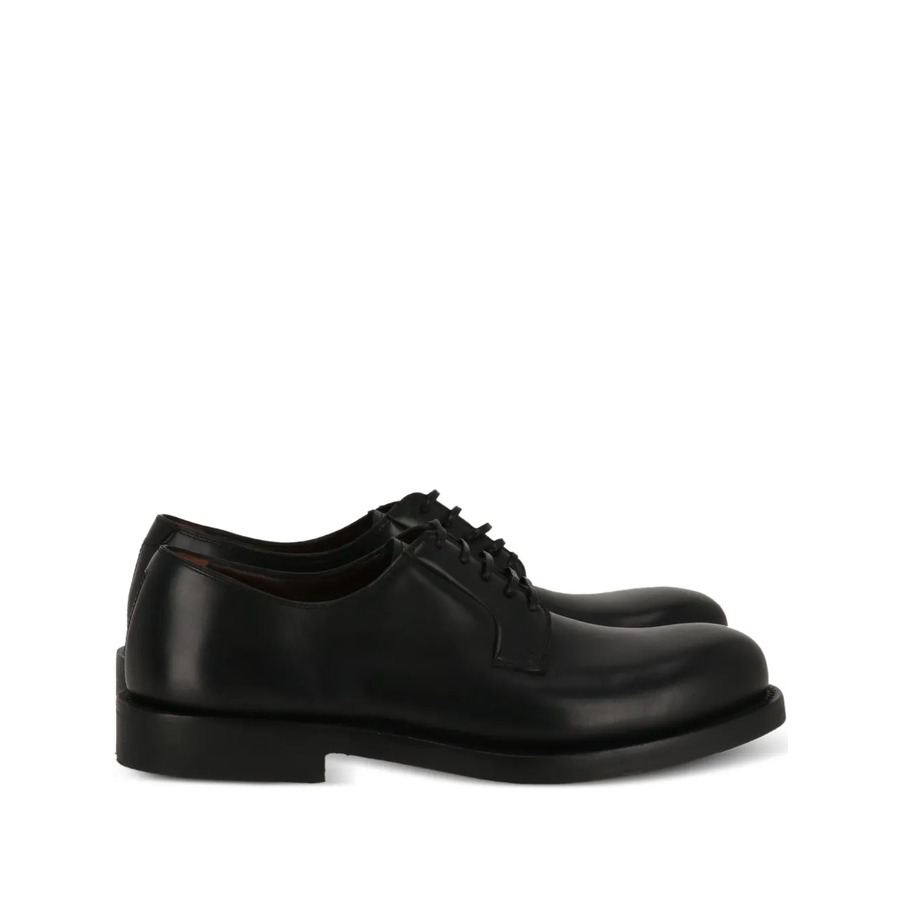 Ferragamo Mens Black Derby Oxfords & Derbys