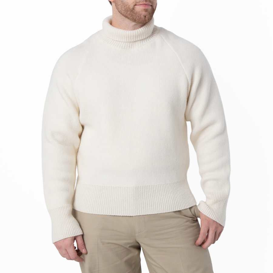 Ferragamo High Neck Wool Sweater