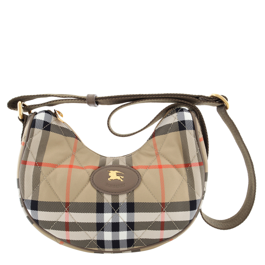BURBERRY | Sand beige Horseshoe crossbody bag | male | PZ