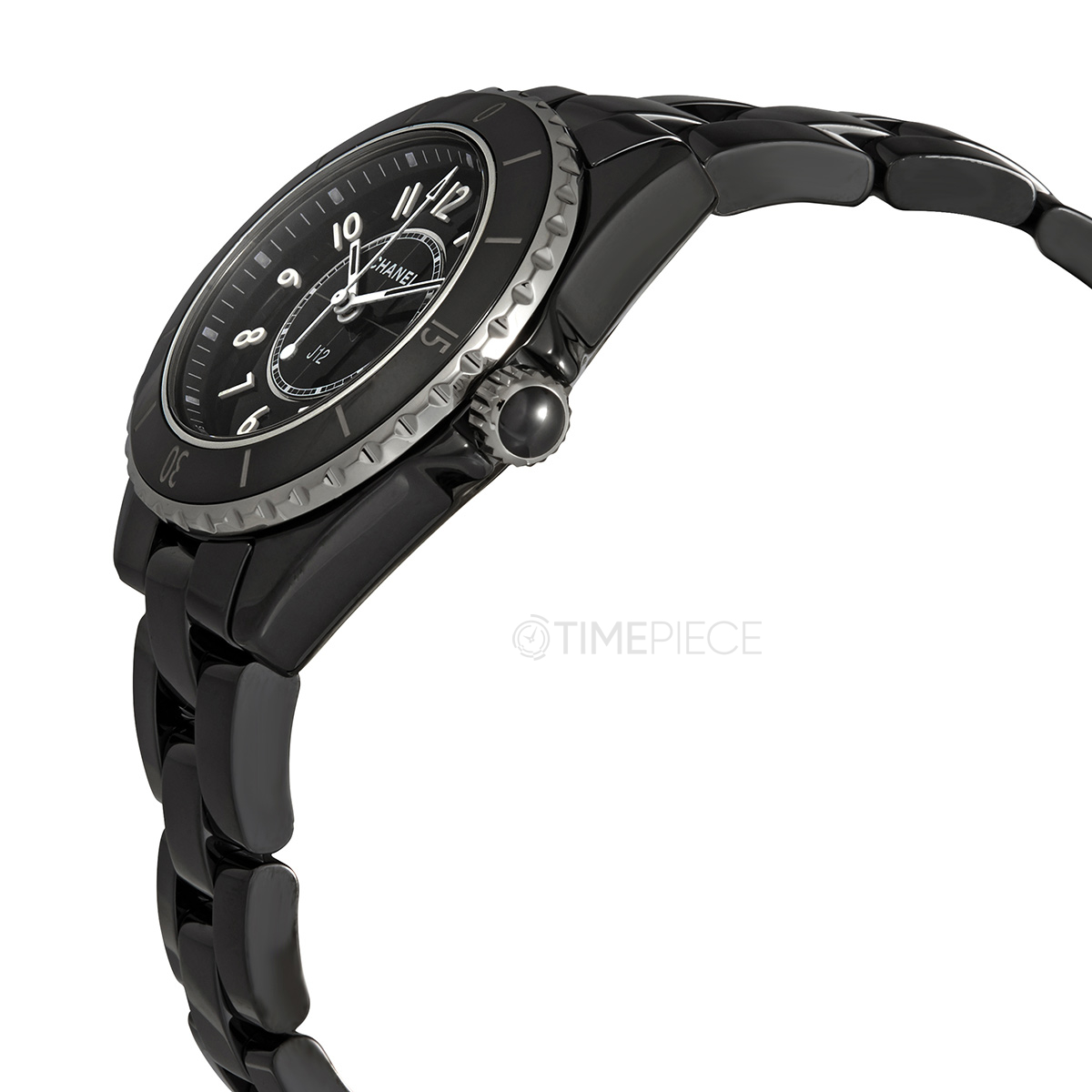 Chanel J12 Quartz Black Dial Ladies Watch H5695