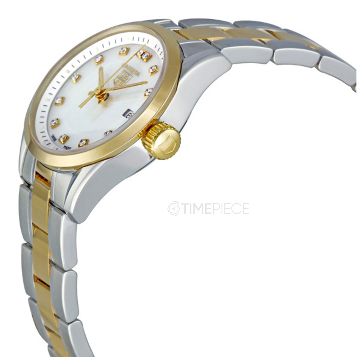 Tag Heuer Women's WV1450.BD0797 Carrera Mother of Pearl Dial Watch