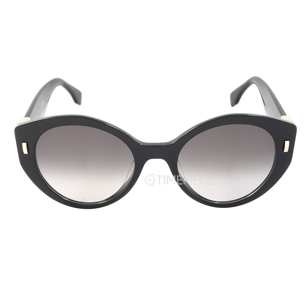 Fendi Gradient Blue Geometric Ladies Sunglasses FE40017I 01W 55