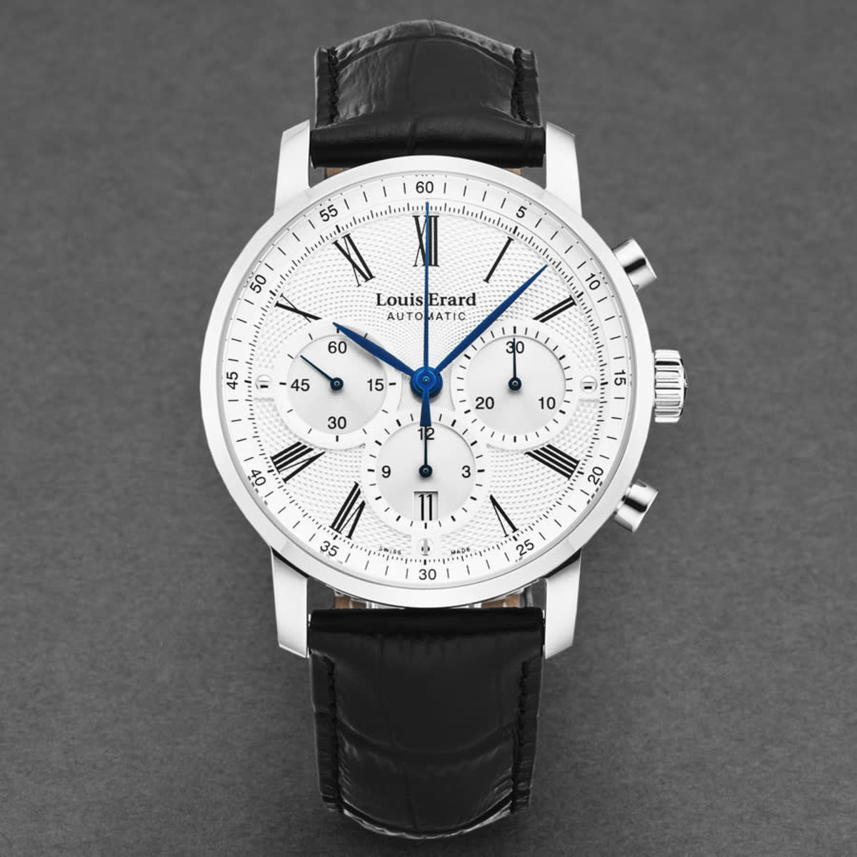 Louis Erard Excellence Chronograph Automatic Silver Dial Mens