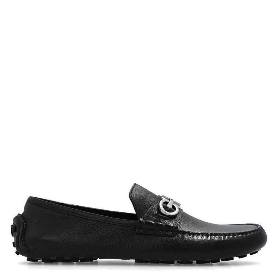 Ferragamo Black Gancini Ornament Driver