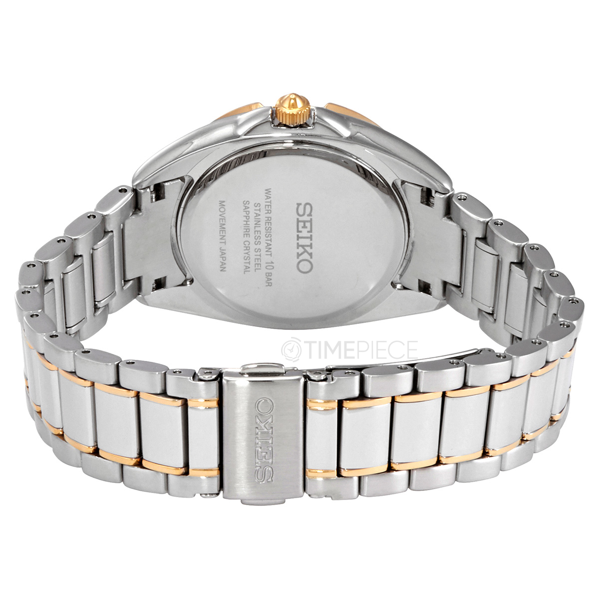 Seiko Classic Quartz Diamond Mother of Pearl Dial Ladies Watch SKK880