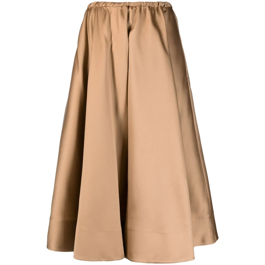 Valentino Garavani Pleated Mid-Length Skirt