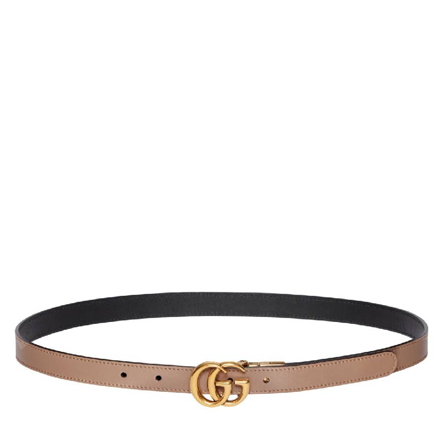 Gucci GG Marmont Reversible Thin Belt