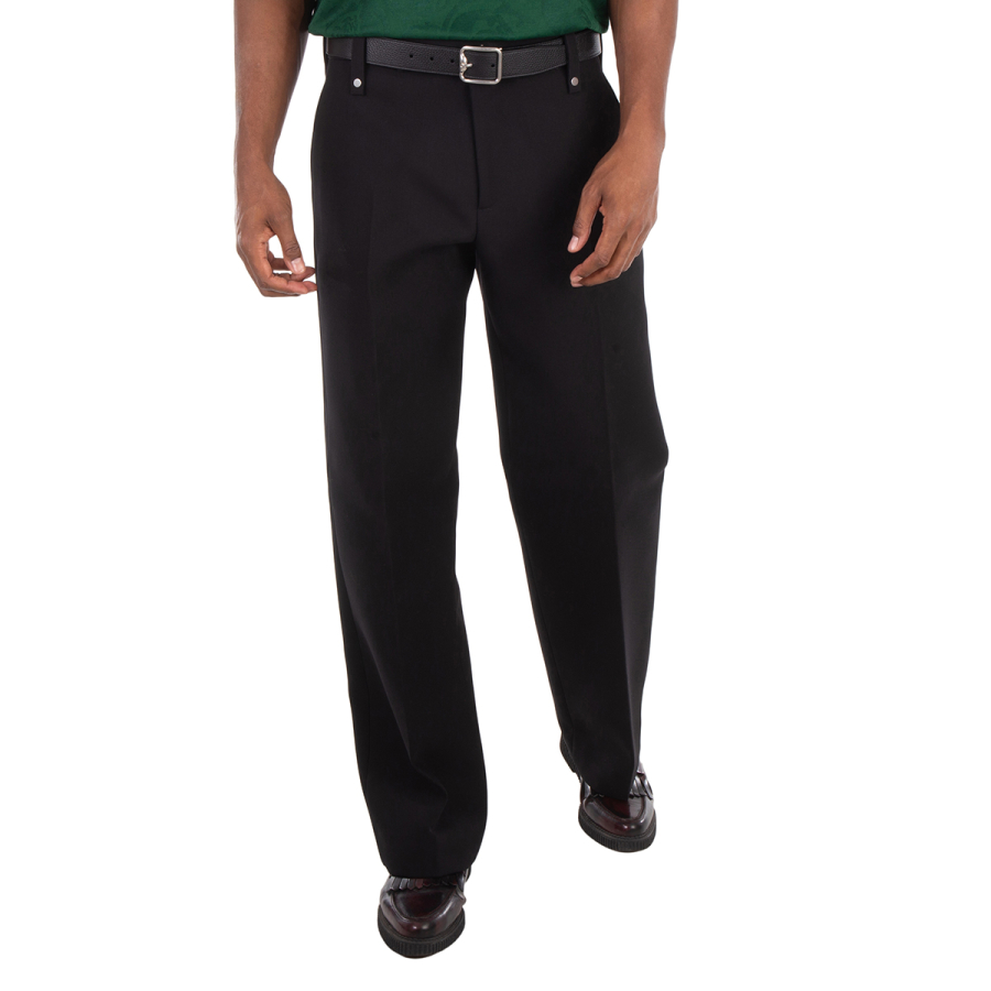Burberry Wool Blend Tailored Trousers