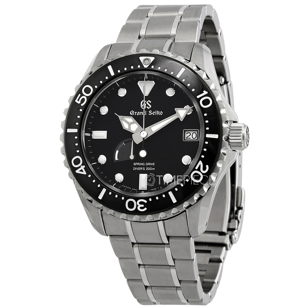 Grand Seiko Automatic Black Dial Mens Watch sbga229