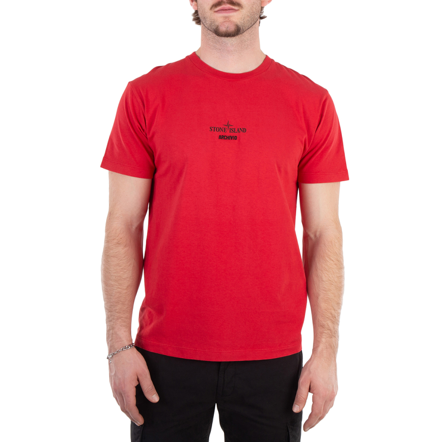 Stone Island Archivio Print Slim-Fit Cotton T-Shirt