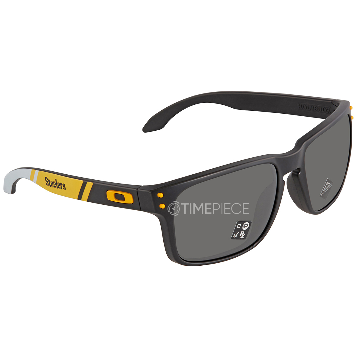 Oakley OO9188 Pittsburgh Steelers Flak® 2.0 XL 59 Prizm Black & Matte Black  Sunglasses